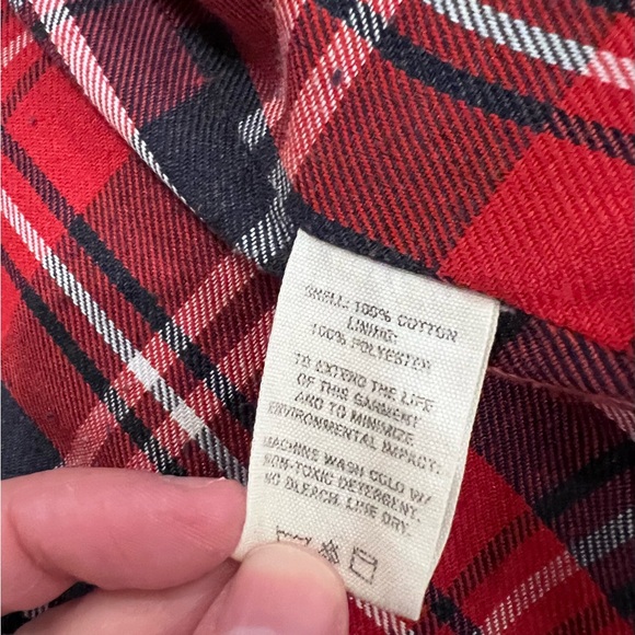 Alex Mill Men’s Denim Jacket Frontier Flannel Lined Hunting Blue Size Medium - Picture 7 of 7